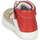 Zapatos Niño Zapatillas altas GBB AMOS Beige / Blanco / Rojo