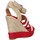 Zapatos Mujer Sandalias Pepe jeans PLS90380 OHARA Rojo