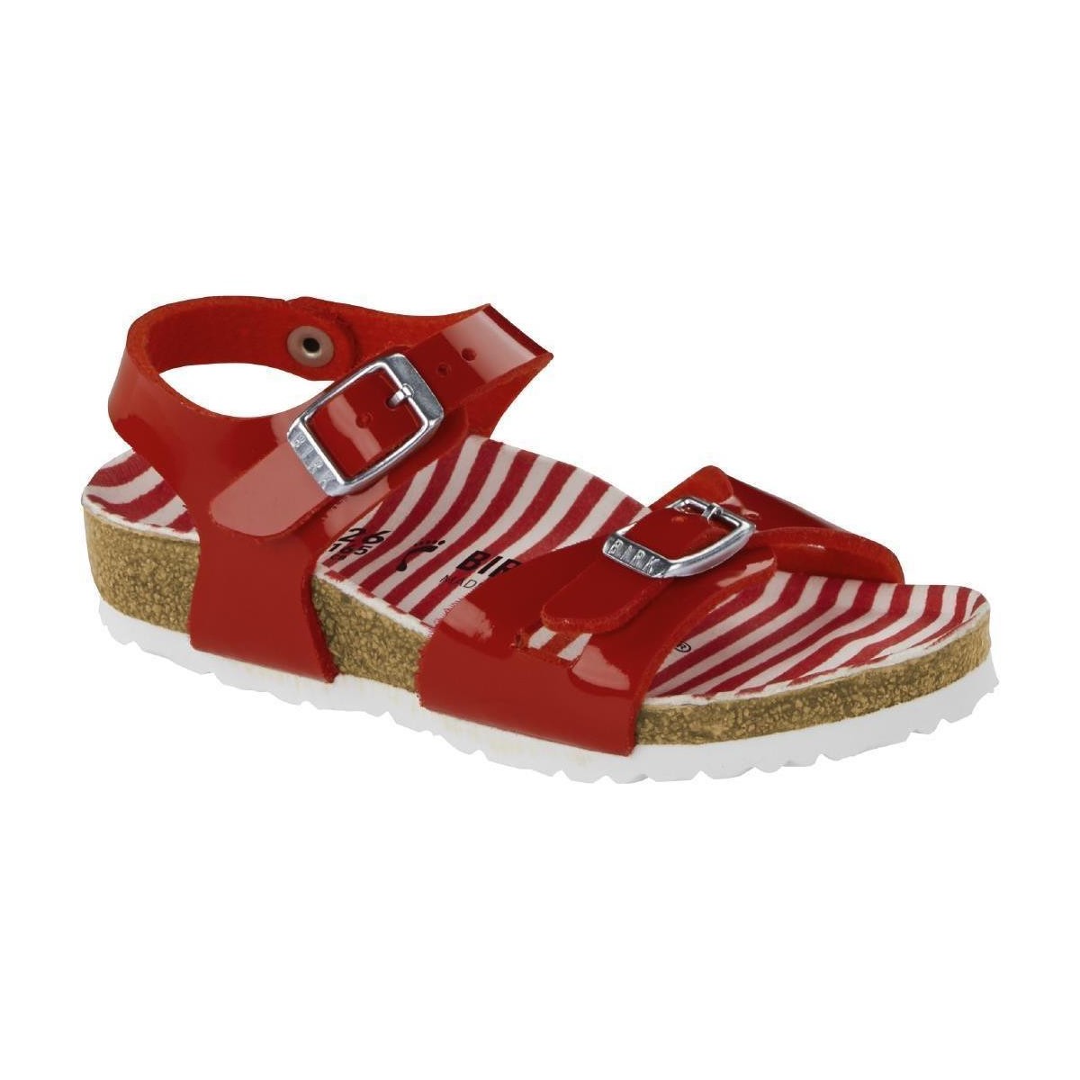 Zapatos Niños Sandalias Birkenstock 1012720 Rojo