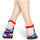 Ropa interior Hombre Calcetines Happy socks Diamond dot low sock Multicolor