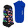 Ropa interior Hombre Calcetines Happy socks 2-pack pool party low sock Multicolor