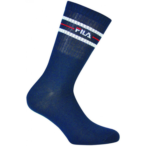 Ropa interior Hombre Calcetines Fila Normal socks manfila3 pairs per pack Azul