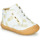 Zapatos Niña Zapatillas altas GBB ATARINA Blanco / Oro