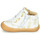 Zapatos Niña Zapatillas altas GBB ATARINA Blanco / Oro
