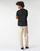 textil Hombre Camisetas manga corta Lacoste TH6710 Negro