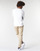 textil Hombre Camisetas manga larga Lacoste TH6712 Blanco
