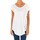 textil Mujer Camisetas manga corta Met 10DMT0277-J1253-0001 Blanco