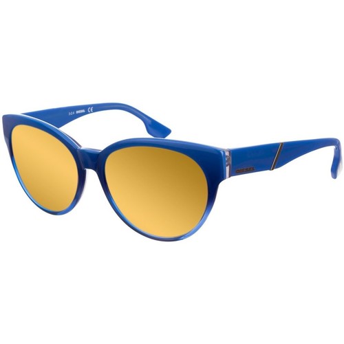 Relojes & Joyas Mujer Gafas de sol Diesel DL0124-90G Azul