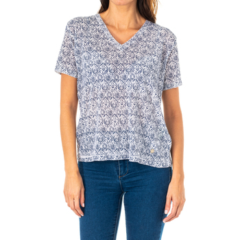 textil Mujer Camisetas manga larga La Martina JWS011-F7196 Azul