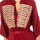 textil Mujer Vestidos largos La Martina LWDG30-06073 Rojo