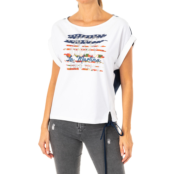 textil Mujer Tops y Camisetas La Martina LWR308-B0043 Multicolor