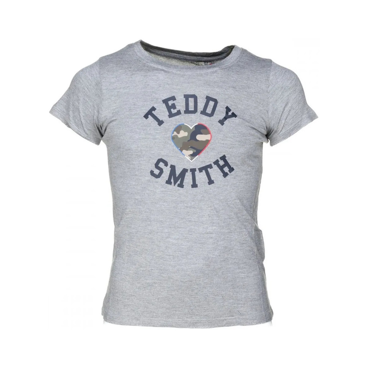 textil Niña Tops y Camisetas Teddy Smith  Gris