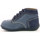 Zapatos Niños Botas de caña baja Kickers Bonbon-2 Azul