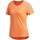 textil Mujer Camisetas manga corta adidas Originals Own The Run Tee Naranja