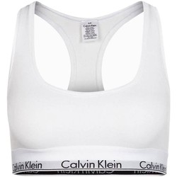 textil Mujer Sujetador deportivo  Calvin Klein Jeans BRALETTE Blanco
