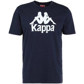 textil Hombre Camisetas manga corta Kappa Caspar Tshirt Azul marino