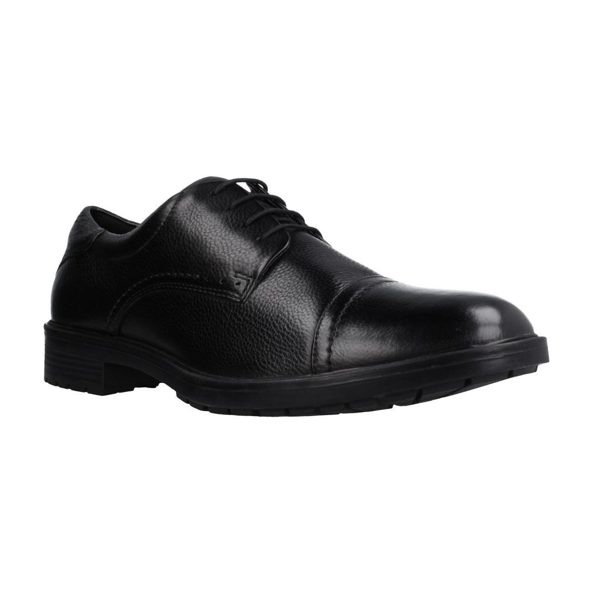 Zapatos Hombre Derbie & Richelieu Geox U KAPSIAN Negro