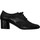 Zapatos Mujer Derbie Brenda Zaro F3508 Negro