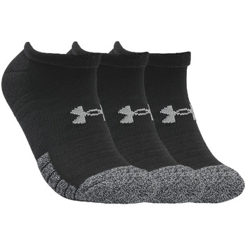 Ropa interior Calcetines de deporte Under Armour HeatGear No Show Socks 3-Pack Negro