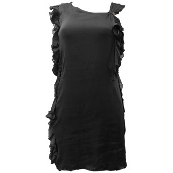 textil Mujer Vestidos Rich & Royal Robe Noir 13Q686 Negro