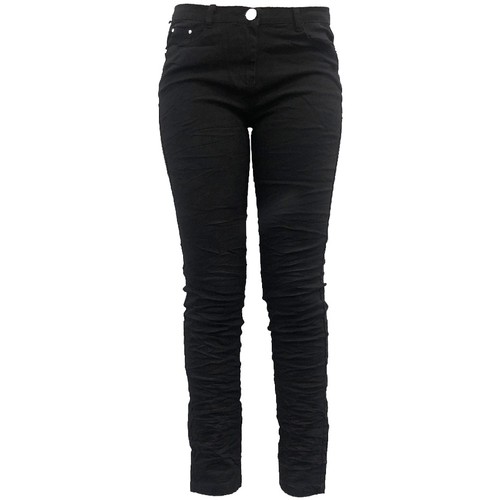 textil Mujer Pantalones fluidos Dress Code Pantalon C601 Noir Negro