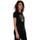 textil Mujer Camisetas manga corta Vero Moda 10207159 VMFANCY S/S MIDI TOP D2-8 GA BLACK Negro