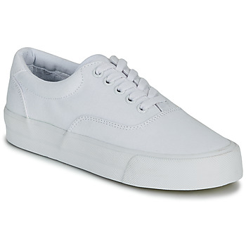 Zapatos Mujer Zapatillas bajas Superdry CLASSIC LACE UP TRAINER Blanco