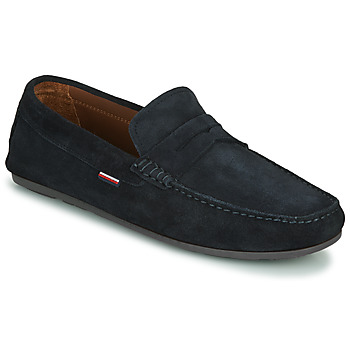 Zapatos Hombre Mocasín Tommy Hilfiger CLASSIC SUEDE PENNY LOAFER Azul