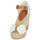 Zapatos Mujer Sandalias Tommy Hilfiger BASIC OPENED TOE HIGH WEDGE Blanco