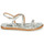 Zapatos Mujer Sandalias Neosens AURORA Blanco / Plateado