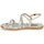 Zapatos Mujer Sandalias Neosens AURORA Blanco / Plateado