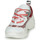Zapatos Mujer Zapatillas bajas Fru.it CARETTE Blanco / Rojo / Plata