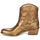 Zapatos Mujer Botines Fru.it COWGOLD Bronce