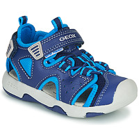 Zapatos Niño Sandalias de deporte Geox B SANDAL MULTY BOY Azul