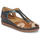 Zapatos Mujer Sandalias Pikolinos CADAQUES W8K Azul / Camel