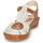 Zapatos Mujer Sandalias Pikolinos P. VALLARTA 655 Blanco / Camel