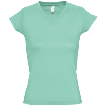 textil Mujer Camisetas manga corta Sols MOON COLORS GIRL Verde