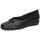 Zapatos Mujer Bailarinas-manoletinas 48 Horas Manoletinas piel 48h Negro