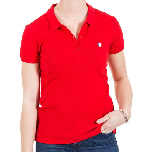 textil Mujer Tops y Camisetas Teddy Smith  Rojo