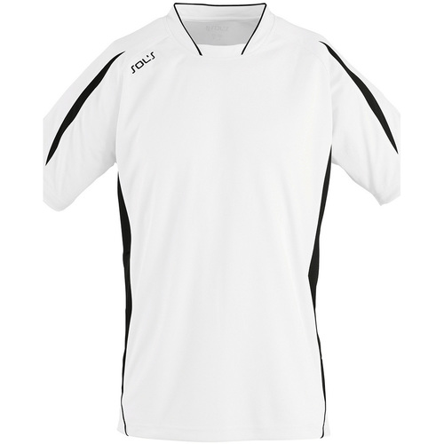 textil Hombre Camisetas manga corta Sols MARACANA 2 SSL SPORT Blanco