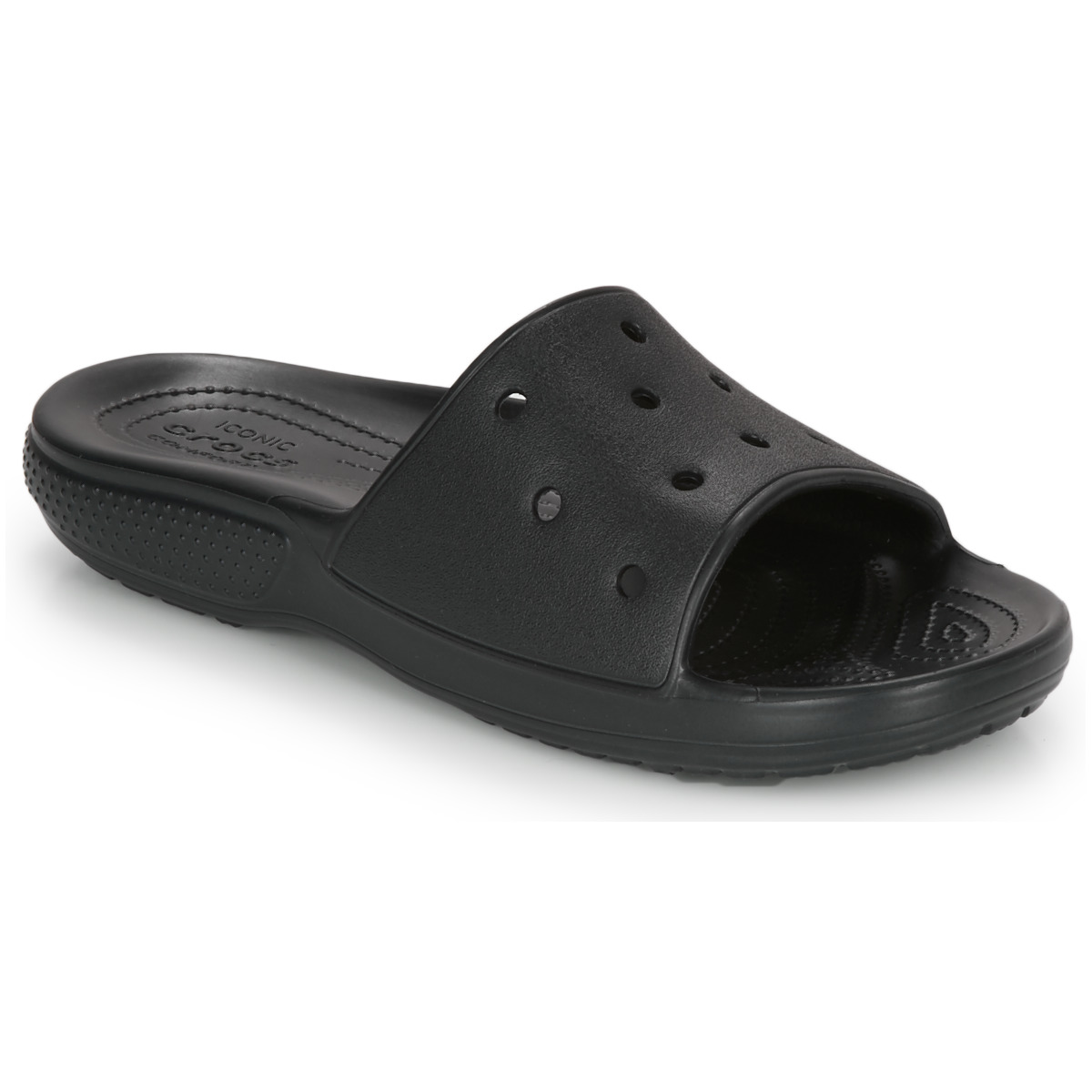 Zapatos Chanclas Crocs CLASSIC CROCS SLIDE Negro