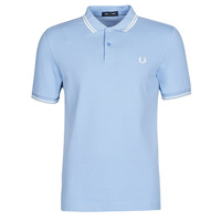 textil Hombre Polos manga corta Fred Perry TWIN TIPPED FRED PERRY SHIRT Azul