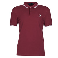 textil Hombre Polos manga corta Fred Perry TWIN TIPPED FRED PERRY SHIRT Burdeo