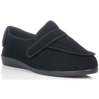 Zapatos Hombre Pantuflas Doctor Cutillas Zapatilla de Casa - Ancho - Desmontable Negro