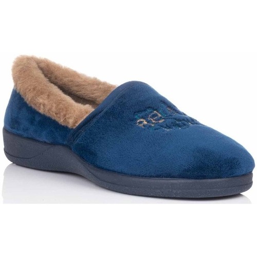 Zapatos Mujer Pantuflas Ruiz Y Gallego 8501 SUAPEL Azul