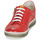 Zapatos Mujer Zapatillas bajas Dorking KAREN Rojo / Beige