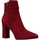 Zapatos Mujer Botines Joni 17266J Rojo