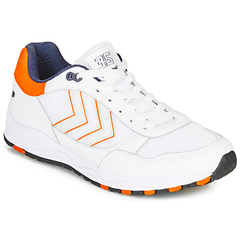 Zapatos Hombre Zapatillas bajas hummel 3-S SPORT Blanco / Naranja