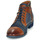 Zapatos Hombre Botas de caña baja Kdopa BILLY Marrón / Azul