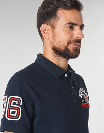Superdry CLASSIC SUPERSTATE S/S POLO Azul